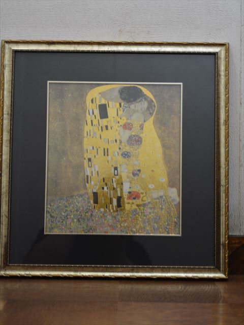 ヤフオク! -「接吻_(クリムト)」(油彩) (絵画)の落札相場・落札価格
