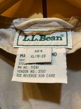 古着 L.L.Bean Hunting Vest エルエルビーン ハンティングベスト キッズ XL 18-20 フィッシング_画像7