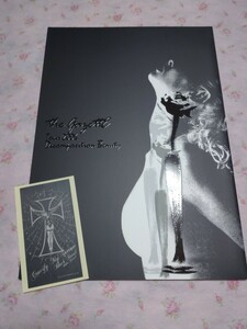 the gazette ガゼット ライブ パンフレット 2006 写真集 ステッカー