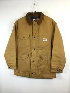 90s USA製 ディッキーズ Dickies 裏地付きカバーオール サイズ不明