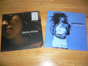 ★特別サービス希少2枚セット販売！STAY AROUND ;(CLEAR VINYL) JOYCE WRICE ジョイス・ライス / US ～Overgrown Joyce Wrice