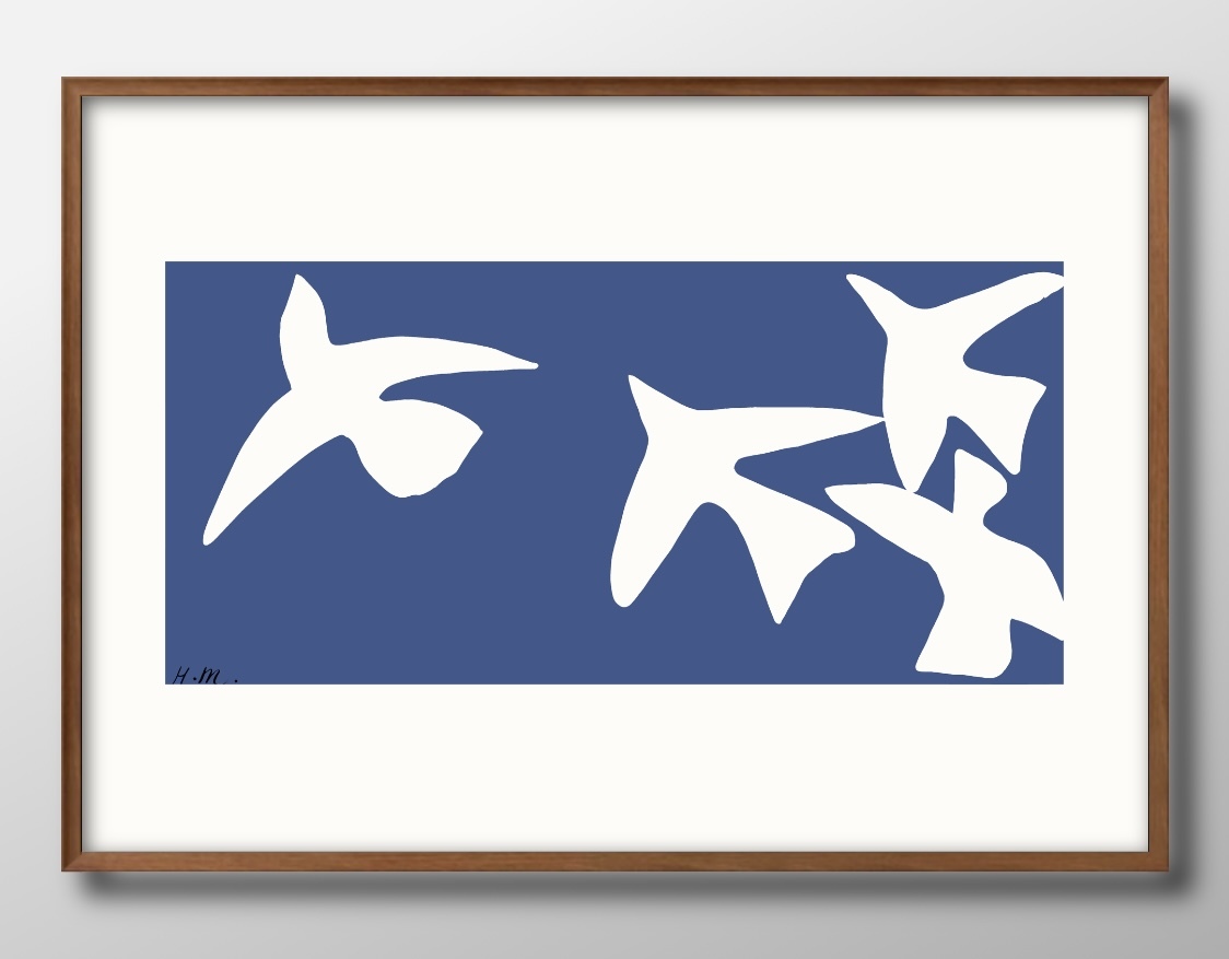 11320 ■ ¡¡Envío gratis!! Póster A3 Henri Matisse Nórdico/Coreano/pintura/ilustración/mate, Alojamiento, interior, otros