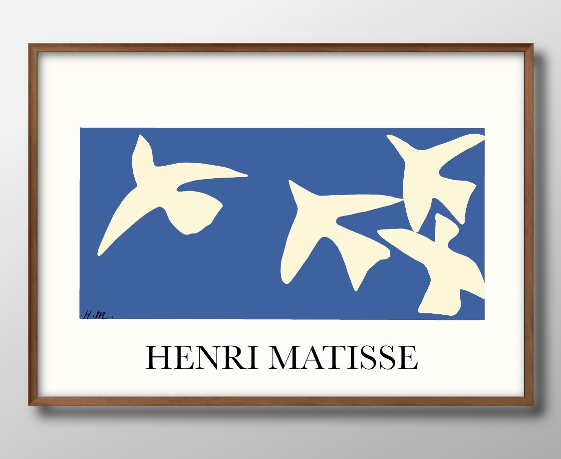 11109 ■ ¡¡Envío gratis!! Póster A3 Henri Matisse Nórdico/Coreano/pintura/ilustración/mate, Alojamiento, interior, otros