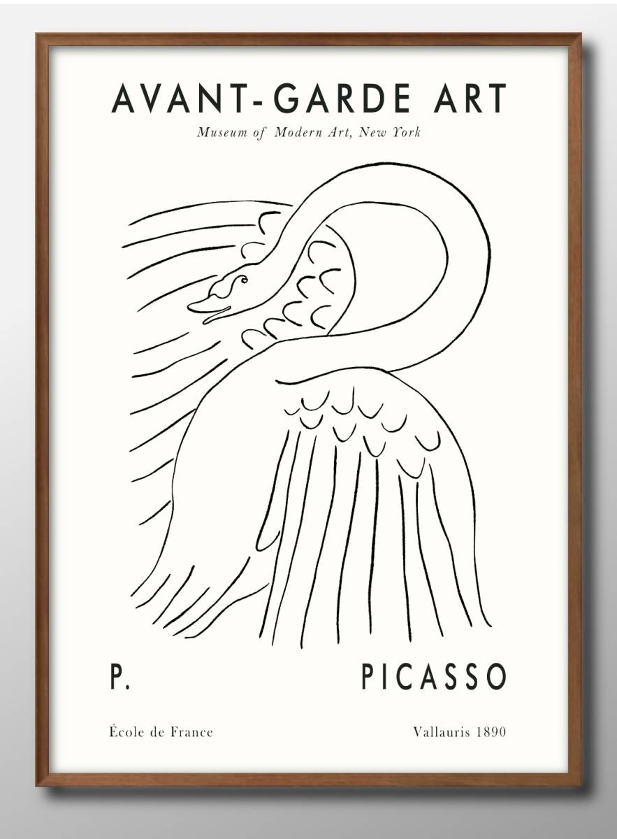 11329 ■ ¡¡Envío gratis!! Póster A3 Pablo Picasso Nórdico/Coreano/pintura/ilustración/mate, Alojamiento, interior, otros