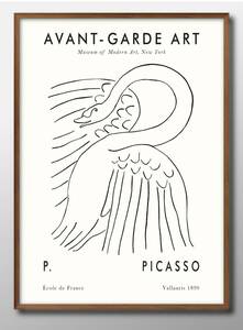 Art hand Auction 11329′Livraison gratuite!!Affiche A3 Pablo Picasso Scandinavie/Corée/Peinture/Illustration/Mat, résidence, intérieur, autres