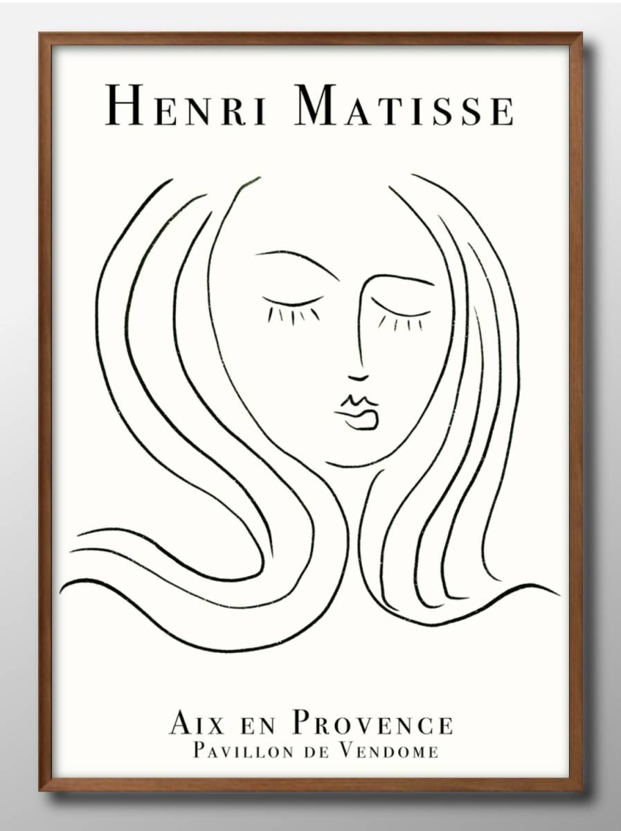 11347■Kostenloser Versand!!A3 Poster Henri Matisse Skandinavien/Korea/Malerei/Illustration/Matt, Residenz, Innere, Andere