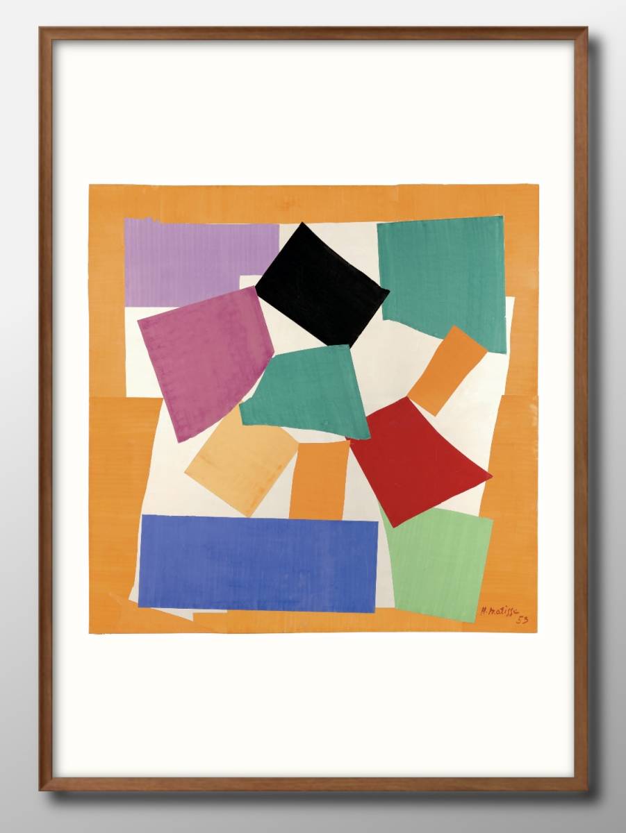 11028 ■ ¡¡Envío gratis!! Póster A3 Henri Matisse Nórdico/Coreano/pintura/ilustración/mate, Alojamiento, interior, otros