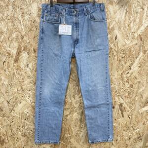 HB643【2003】LEVI'S 505 レギュラーフィット デニムパンツ W38 L32 ボタン裏513 古着 リーバイス ジーンズ【130102000022】