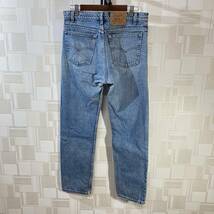 HB901【2003】Levi’ｓ 505 Ｗ34 Ｌ30 トップボタン裏527 内タグ欠損 インディゴ ジーンズ デニム 古着 リーバイス【130102000022】_画像5