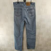 HB719【2003】LEVI'S 505 レギュラーフィット デニムパンツ W34 L32 ボタン裏104 古着 リーバイス ジーンズ【130102000022】_画像7