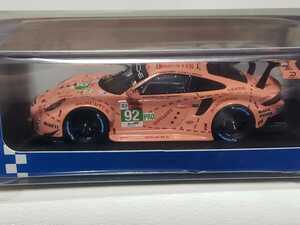 新品 1/43 スパーク SPARK Porsche 911 RSR No.92 Porsche GT Team Winner LMGTE Pro class 24H Le Mans 2018