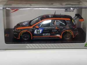 新品 1/43 スパーク SPARK VW Golf 7 TCR No.94 MSC Sinzig - 2nd SP 3T class 24H Nurburgring 2018 K. Kluge - M. Ferraro Kuhs Gabler