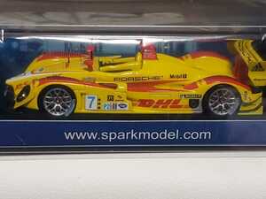 新品 1/43 スパーク SPARK Porsche RS Spyder No.7 Penske Racing Winner Sebring 12H 2008 R. Dumas