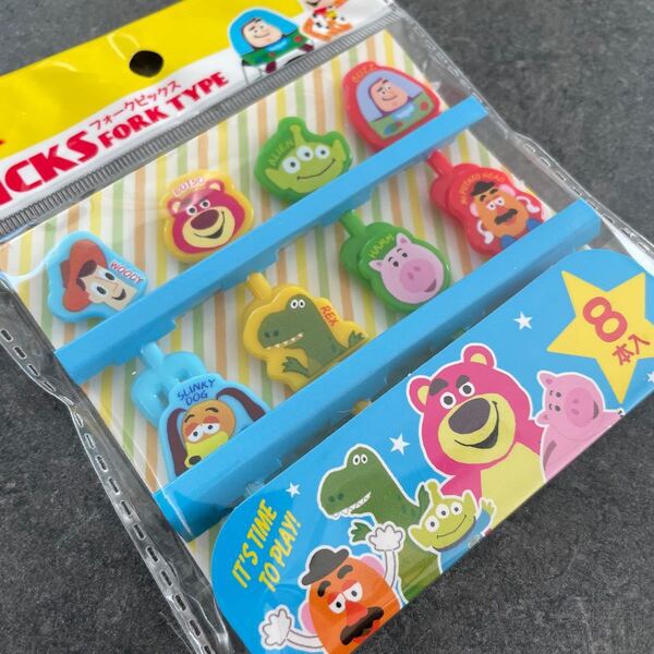 トイストーリー フォークピック ディズニー お弁当 Disney TOYSTORY パーティー