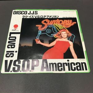 EP-010 Disco J.J.S. ラヴ・イズ V.S.O.P アメリカン ミスター・ディスコ・スター Love Is V.S.O.P American Mr. Disco Star