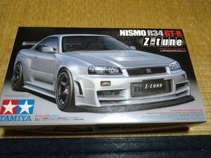 ★タミヤ1/24ニスモR34GT-R Zチューン　【未組立です】