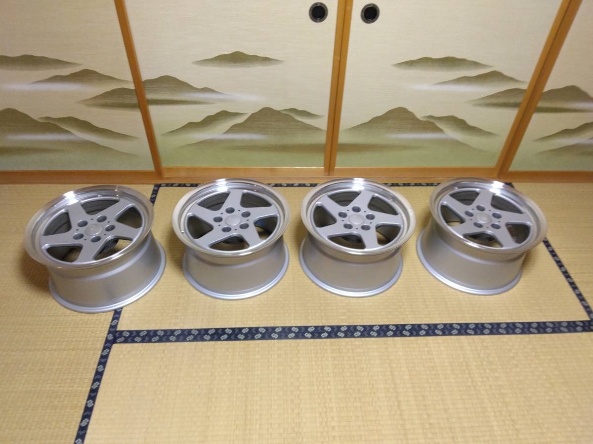 希少、当時物!未使用品 ファーストレイトアルミホイル16インチ9J4本セット