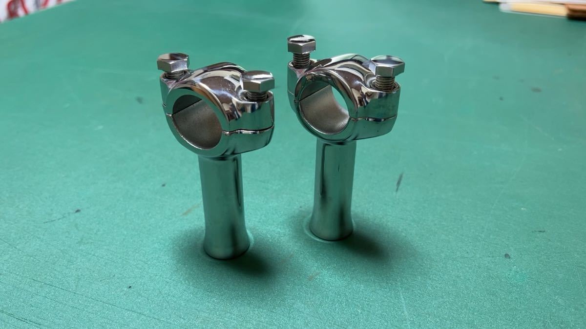 新品・未使用 25-0785 5.5インチクロームフランダーススタイルライザー