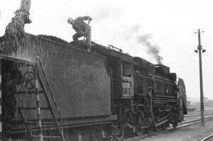 飾って楽しむ鉄道写真（去りゆく蒸気機関車：関西本線 ） NO.63690018「D51254」