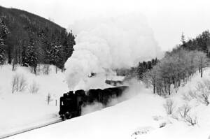 飾って楽しむ鉄道写真（去りゆく蒸気機関車：石北本線 ） NO.63540013「D51608」