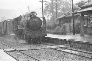 飾って楽しむ鉄道写真（去りゆく蒸気機関車：山陰本線 ） NO.63390005「D511」