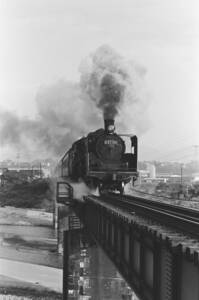 飾って楽しむ鉄道写真（去りゆく蒸気機関車：紀勢本線 ） NO.63690005「C57110」