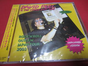 デヴィッド・ピール / ロックンロール・アウトロー・ジャパン・ツアー2003 アンプラグド・ヴァージョン ★未開封★ DAVID PEEL & THE 