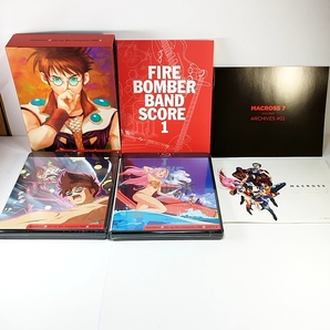 クーポンで5000円引 外袋付 ディスク3本新品 特典全付 初回版 マクロス7 Blu-ray Box Complete FIRE 1+2 全2巻セット BDの画像3