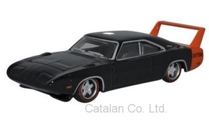 1/87 ダッジ チャージャー 黒 ブラック Dodge Charger Daytona black 1969 Oxford 梱包サイズ60