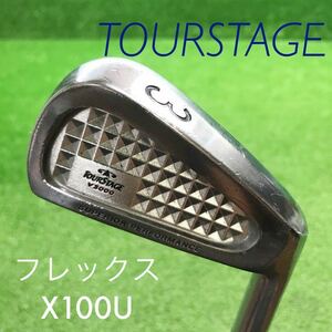 【セール対象品】JGI-551 TOURSTAGE V3000 FORGED SUPERIOR PEAFORMANCE トゥルーテンパーシャフト DynamicGold X100U 3番アイアン単品 