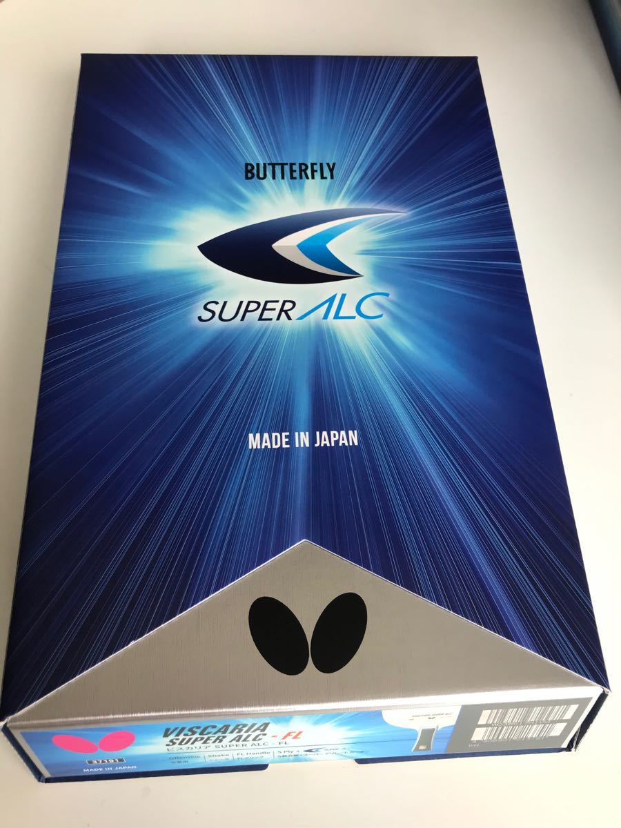 卓球ラケット ビスカリア 特選重い個体 新品未開封 No 1 butterfly