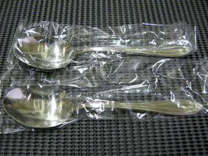  Kobe made steel * titanium spoon 2 ps * unused storage goods titanium titanium