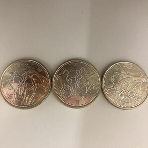 2002 FIFA ワールドカップ 500円 記念硬貨 全3種類の画像2