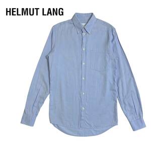 HELMUT LANG Helmut Lang длинный рукав кнопка down рубашка сам период Италия производства 90s архив 