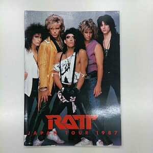 ツアーパンフ / RATT / ラット / JAPAN TOUR 1987 / 昭和62年 / 20310