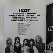 ツアーパンフ / RATT / ラット / JAPAN TOUR 1987 / 昭和62年 / 20310_画像4