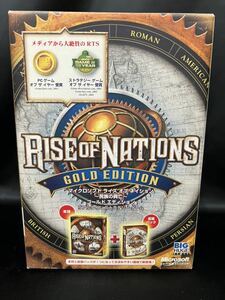 PCゲーム / CD-ROM / Microsoft Rise of Nations ~ 民族の興亡 ~ ゴールド エディション / 管理番号：SF0523