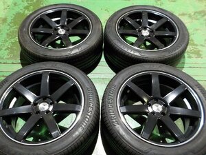 HS20071 ＳＩＬＫ ＢＬＡＺＥ 8.5Ｊ +33 ＢＳ ALENZA 255/50R20 付き レクサス ＲＸ 等