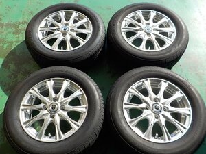 HS14440 ウェッズ Joker 5.5J +45 ブリヂストン 185/65R14 付き カローラ スパシオ モビリオ 等 店頭取付可