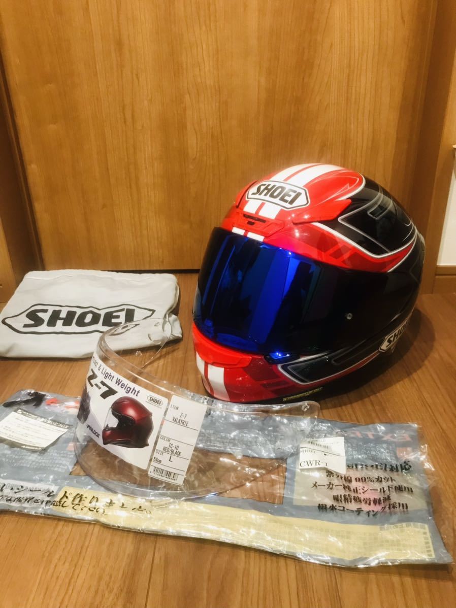 ヤフオク! -「shoei z-7 valkyrie」の落札相場・落札価格