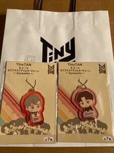 BTS TinyTANモアプラスアクリルキーチェーンRM&SUGA