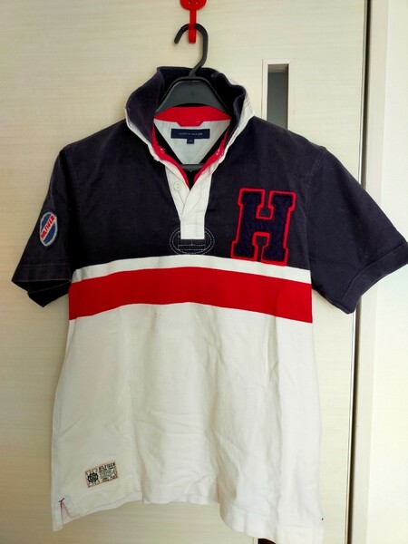 TOMMY HILFIGER トミーヒルフィガー　半袖ラガーシャツ　ヴィンテージ