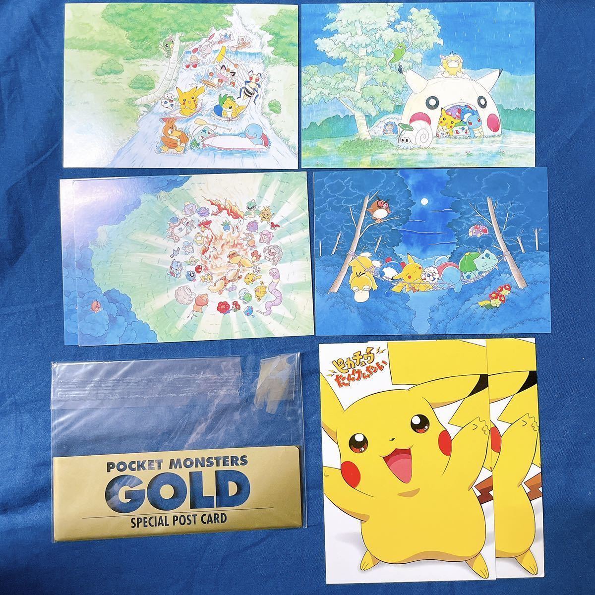 通販のアイリスプラザ ポケモン　ポストカード　専用ファイル付　ゴールドカード キャラクターグッズ