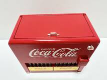 【レア♪ ジャンク品】ビンテージ コカコーラ クーラーボックス型コインバンク Coca-Cola_画像4
