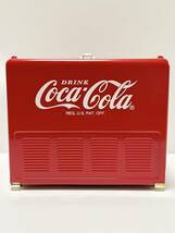 【レア♪ ジャンク品】ビンテージ コカコーラ クーラーボックス型コインバンク Coca-Cola_画像7