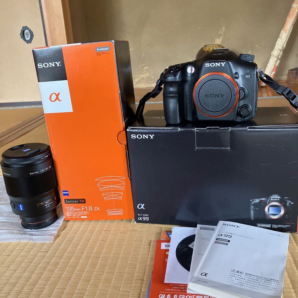 動作確認済 ソニー α99 フルサイズ 一眼レフ SONY SLT−A99V smk