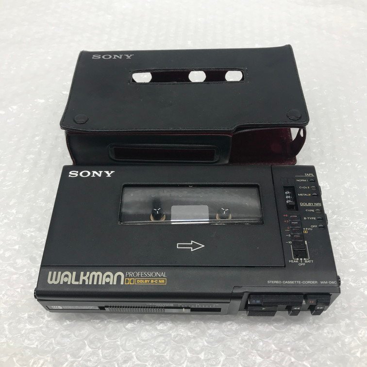 いつでもポイント10倍 動作確認済 SONY WM-D6 カセットウォークマン