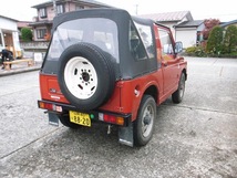 売り切り 実走73000km スズキ Jimny / ジムニー SJ30 / LJ50 オリジナルカラー 幌車 ほぼノーマル 社外幌/車体カバー/純正ホイール4本付属 _画像3