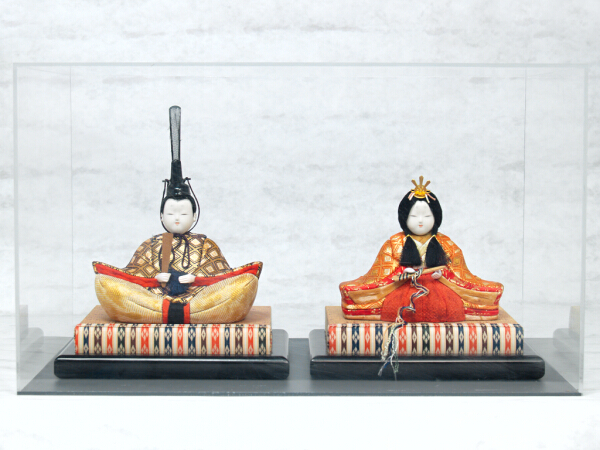 Acrylic case, box type, black bottom plate, Hina dolls, May dolls, Japanese dolls..etc. For display W500 x D300 x H300 [Major workshop] Made to order, season, Annual event, Doll's Festival, Hina doll