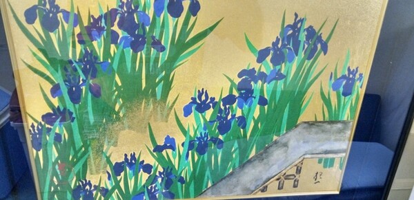 酒井抱一 〈燕子花図〉